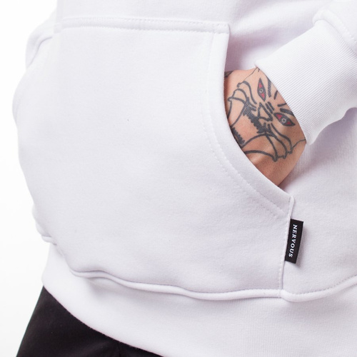 Bluza Męska Sp20 z kapturem Nervous Acid Box white
