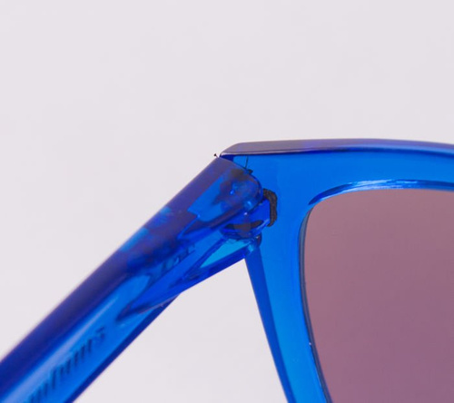 OKULARY KNOCKAROUND PREMIUMS MONOCHROME NIEBIESKIE Z NIEBIEKIMI SZKŁAMI