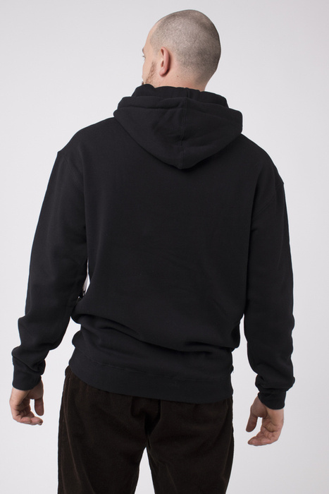 Bluza Męska Z Kapturem Lakai Motorworks Black