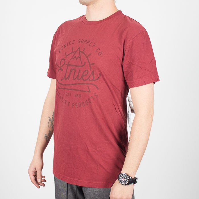 Koszulka Etnies Sp18 Epic Peak Burgundy