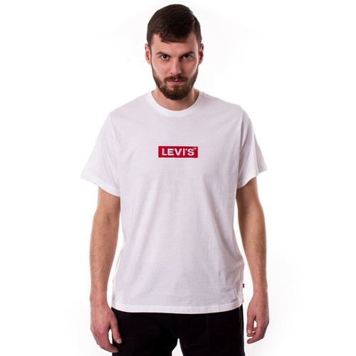 Koszulka Męska Levi's® Skateboarding Relaxed Graphic Box Tab White (69978-0052)