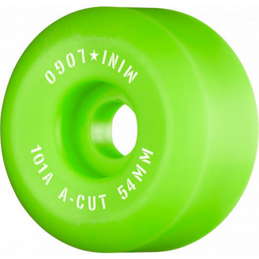 Koła Mini Logo A-Cut "2" 54mm X 101a Green 4pk