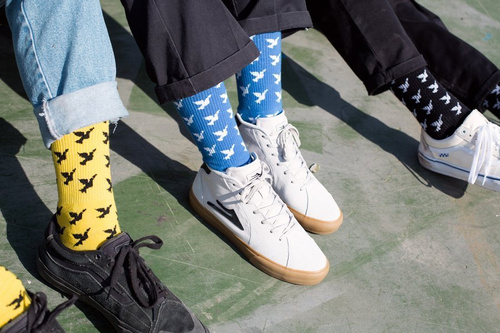 Skarpetki Nervous Herd Black