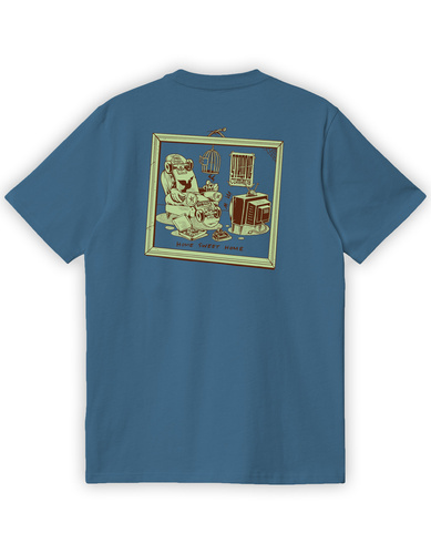 Koszulka Nervous Home Turquoise