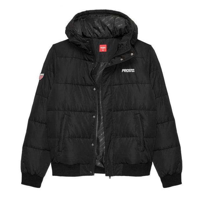 Kurtka zimowa męska Prosto Klasyk Puff Bomber black