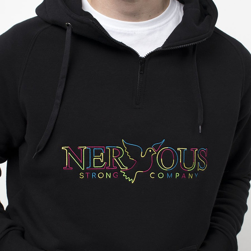 Bluza męska rozpinana Nervous UCOB Black