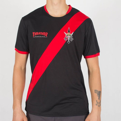 Koszulka Thrasher Futbol Jersey Blk/Red