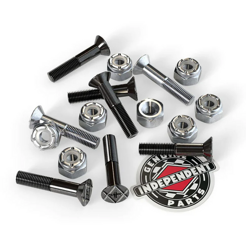 Montażówki Independent Krzyżak In Black/Silver 1