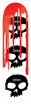 Blat Zero 3 Skull Blood 2 Dyed Veneers Top Mid White