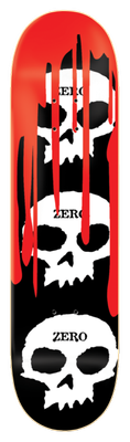 Blat Zero 3 Skull Blood Black 8.25"