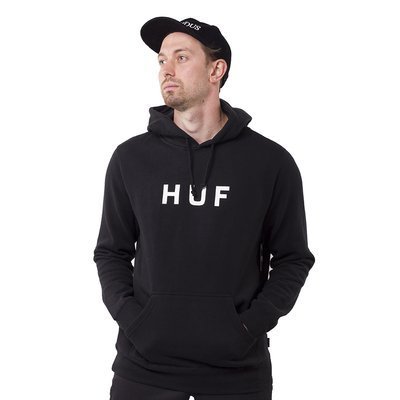 Bluza Huf hood Essential Og Logo Black 