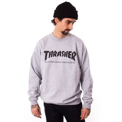 Bluza Męska Thrasher Crewneck Skate Mag Grey 