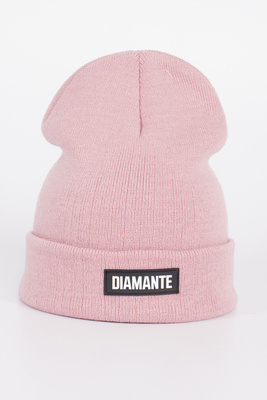 Czapka Diamante Beanie dusky pink