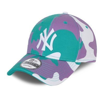 Czapka New Era New York Yankees 9F Camo Pack Green/ Violet