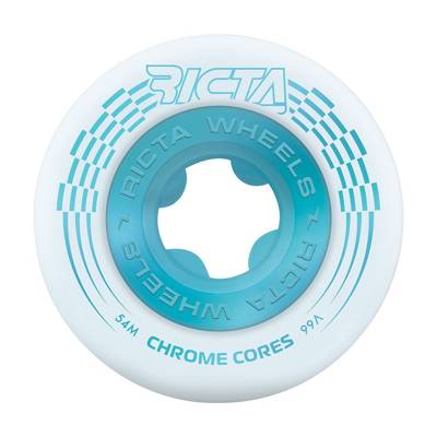 Koła Ricta 54 Chrome Core White Teal 99a 