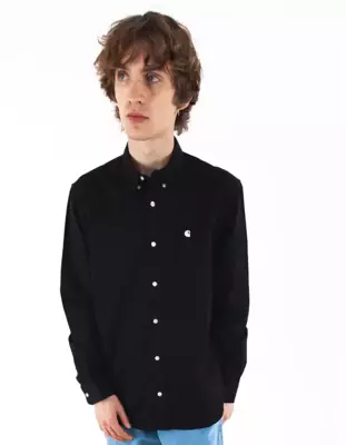 Koszula Carhartt WIP Madison Shirt Dark Black/Wax