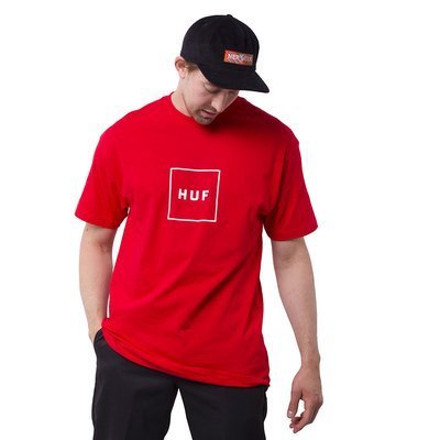 Koszulka Męska Huf Essential Box Logo Mand 