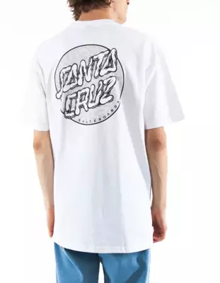 Koszulka Santa Cruz Alive Dot White