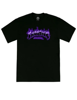 Koszulka Thrasher Airbrush T-Shirt Black Purple