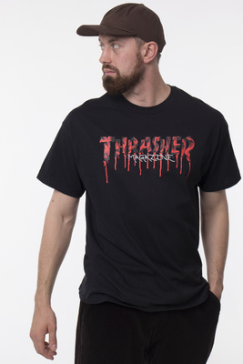 Koszulka Thrasher Blood Drip Black