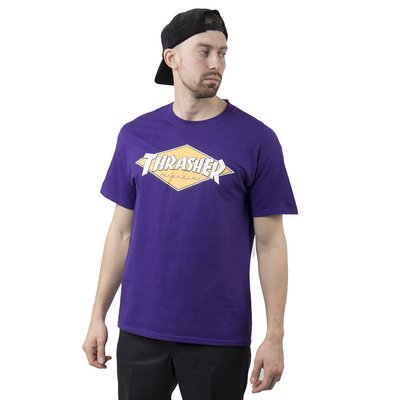 Koszulka Thrasher Diamond Logo Purple