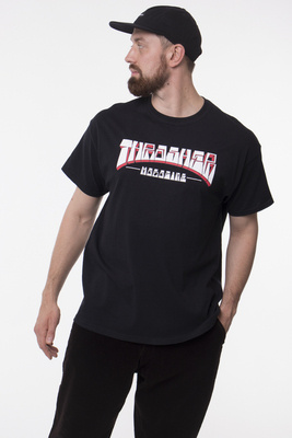 Koszulka Thrasher Firme Logo Black