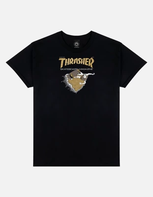 Koszulka Thrasher First Cover Black Gold
