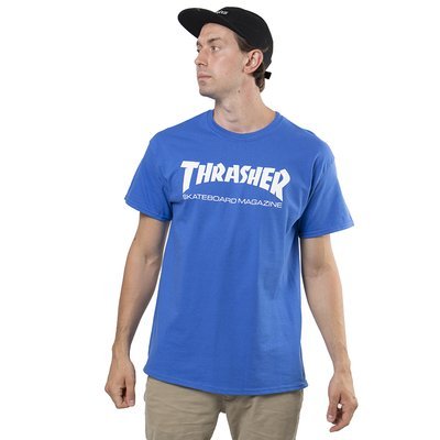 Koszulka męska Thrasher SkateMag Royal